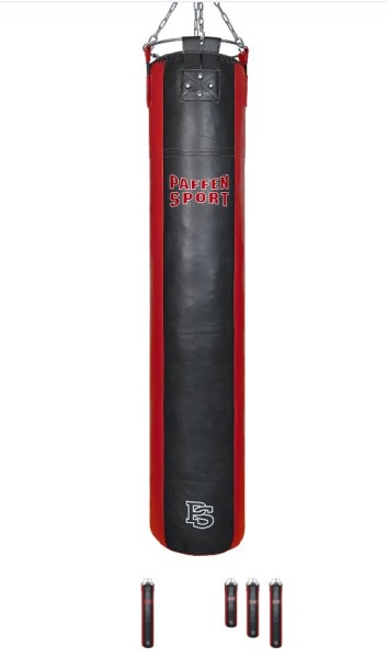 Paffen Sport Star Lederboxsack gefüllt 180cm, ca. 65Kg