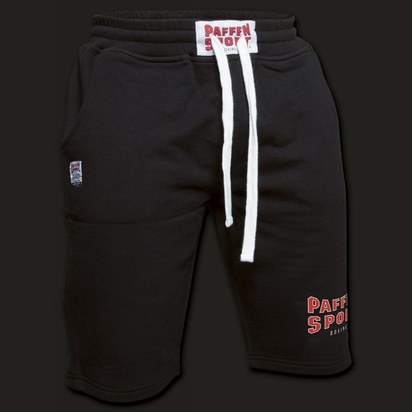 Paffen Sport Logo Athletic Shorts in schwarz und grau