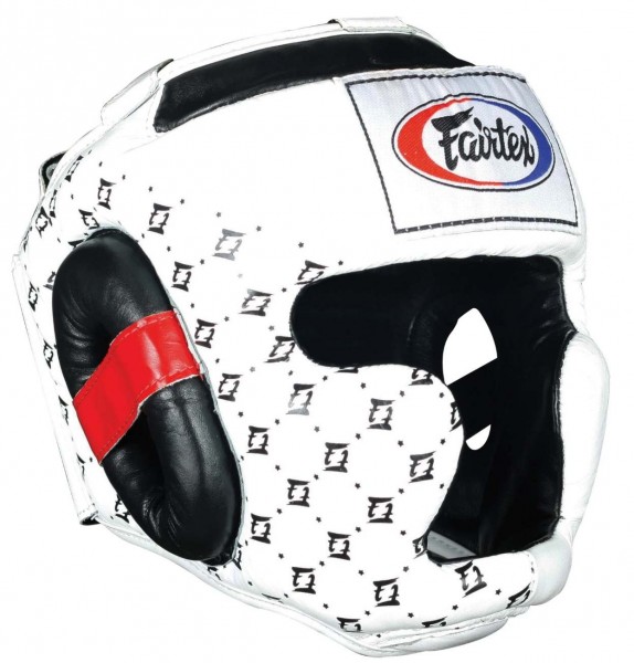 FAIRTEX HG10 SUPER SPARRING KOPFSCHUTZ WEISS