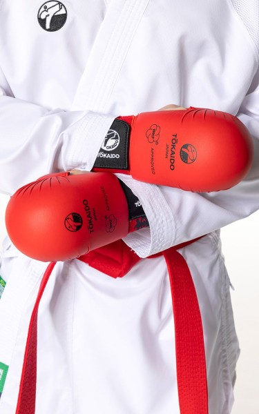 Karate Faustschützer, TOKAIDO Kanji, WKF rot