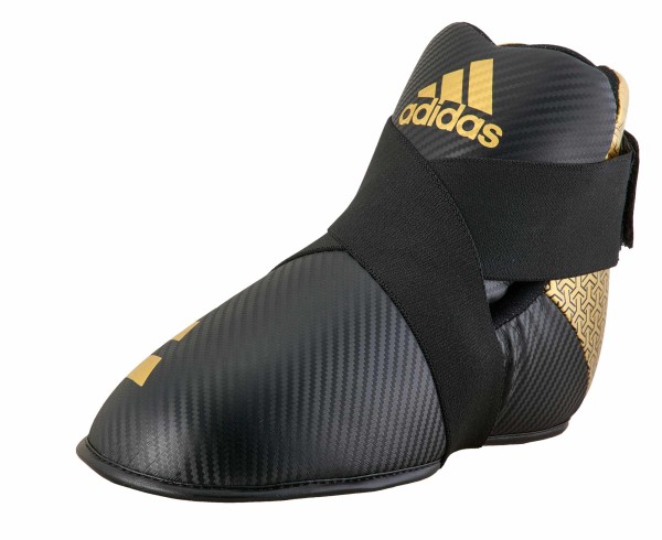 Adidas Pro Kickboxing Fußschutz black/gold,