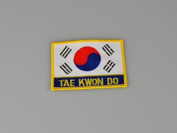 Stickabzeichen TAEKWONDO ca 10 cm